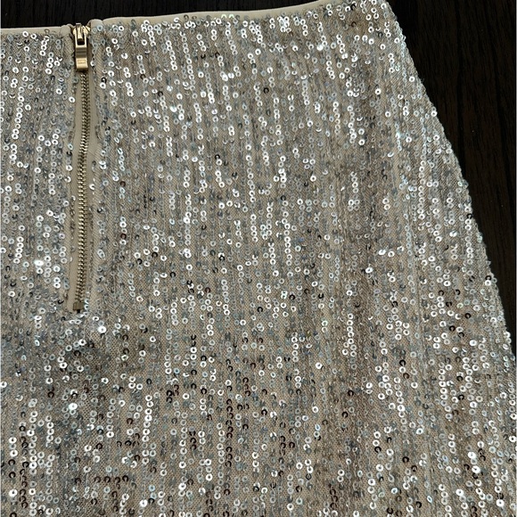 NWOT sequin skirt Altar’d State champagne - Picture 1 of 8